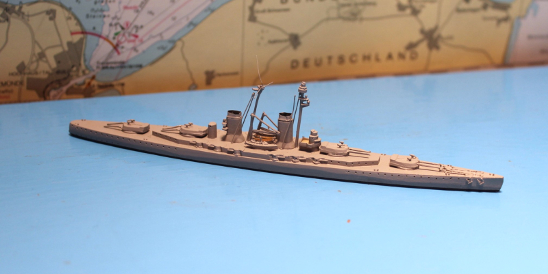 Schlachtschiff-Entwurf "Francesco Caracciolo" defekt (1 St.) I 1914 Hai 669